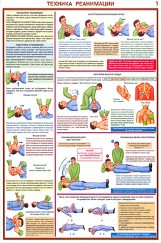 ПС02 Оказание первой помощи пострадавшим (ламинированная бумага, a2, 6 листов) - Плакаты - Медицинская помощь - Магазин охраны труда и техники безопасности stroiplakat.ru
